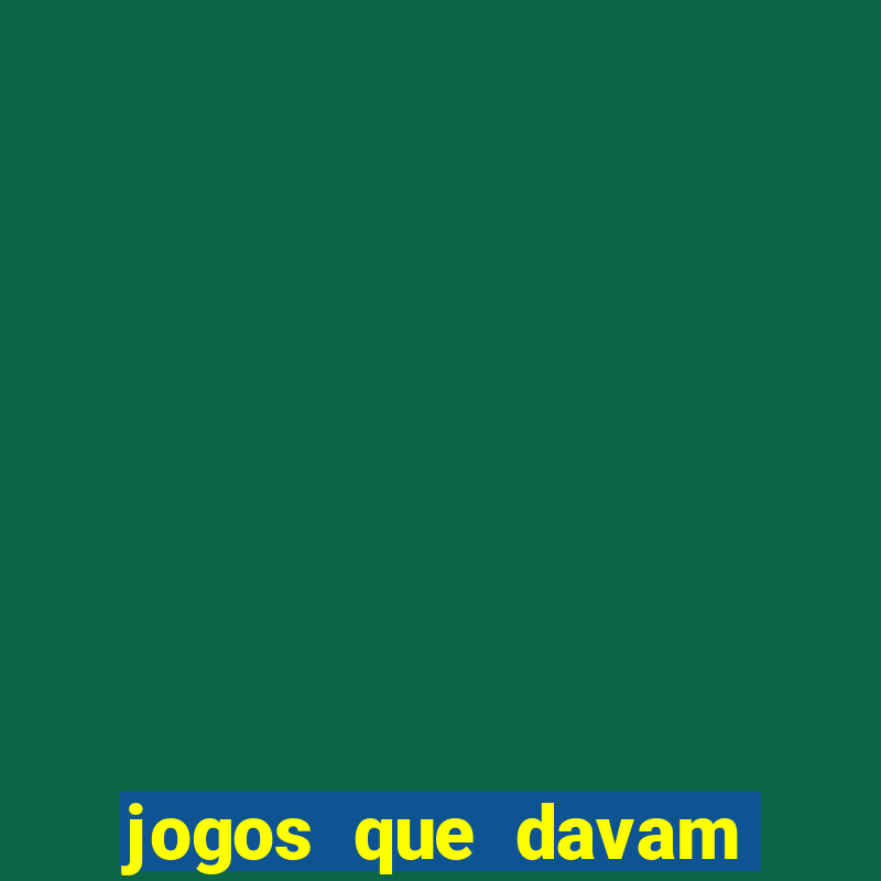 jogos que davam bitcoin antigamente